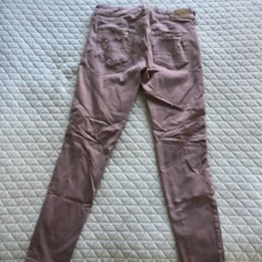 Mauve pink American Eagle skinny jeans size 10